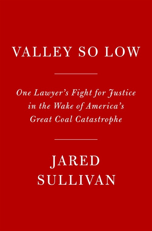 Valley So Low: One Lawyers Fight for Justice in the Wake of Americas Great Coal Catastrophe (Hardcover)