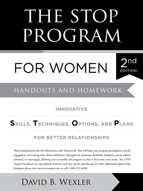 The Stop Program for Women: Handouts and Homework (Loose Leaf, 2)