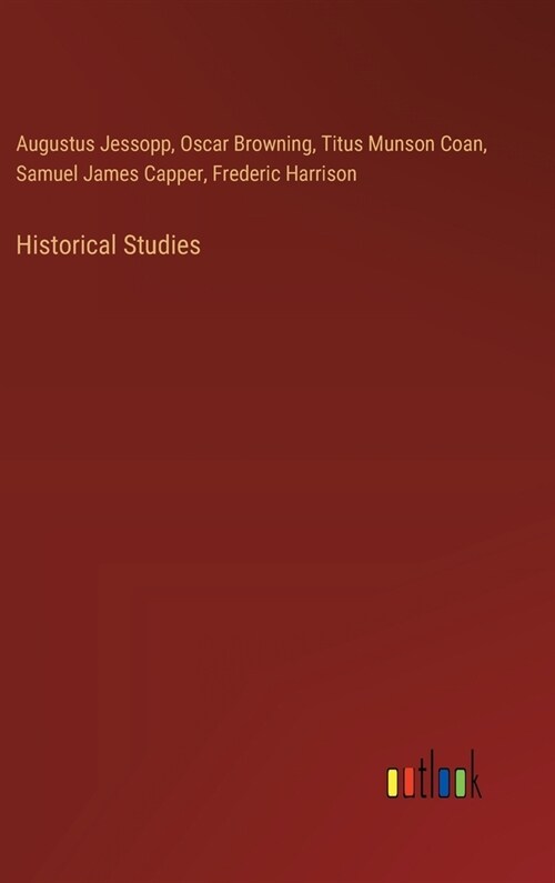 Historical Studies (Hardcover)