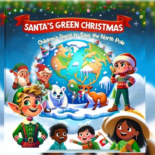 Santas Green Christmas: The Childrens Quest to Save the North Pole (Paperback)