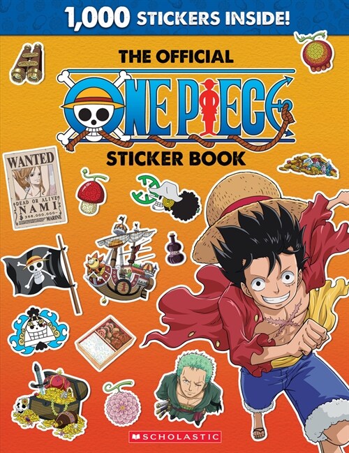 The Official One Piece Sticker Book (Paperback)