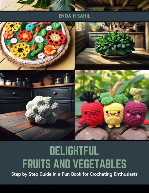 Delightful Fruits and Vegetables: Step by Step Guide in a Fun Book for Crocheting Enthusiasts (Paperback)