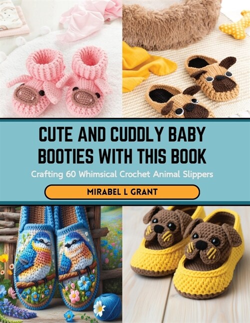 Cute and Cuddly Baby Booties with this Book: Crafting 60 Whimsical Crochet Animal Slippers (Paperback)