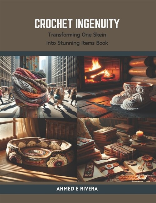 Crochet Ingenuity: Transforming One Skein into Stunning Items Book (Paperback)