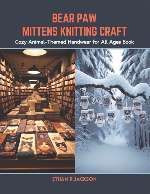 Bear Paw Mittens Knitting Craft: Cozy Animal-Themed Handwear for All Ages Book (Paperback)