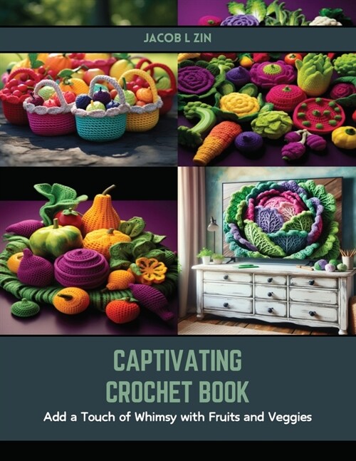 Captivating Crochet Book: Add a Touch of Whimsy with Fruits and Veggies (Paperback)