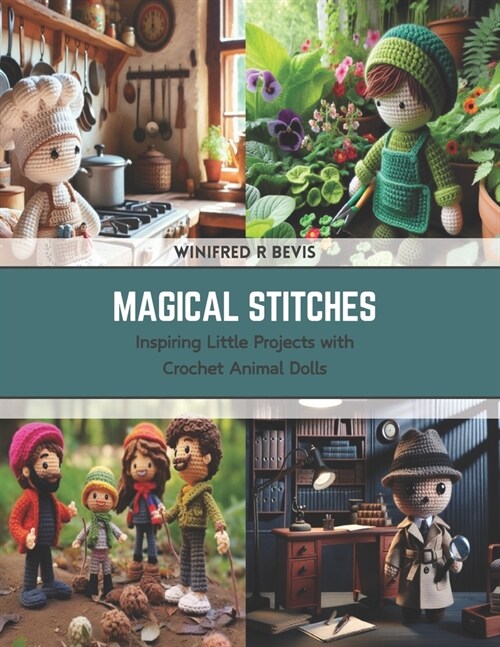 Magical Stitches: Inspiring Little Projects with Crochet Animal Dolls (Paperback)
