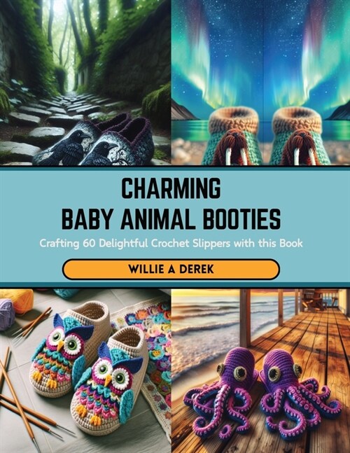 Charming Baby Animal Booties: Crafting 60 Delightful Crochet Slippers with this Book (Paperback)