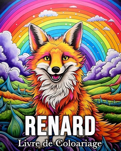 Renard Livre de Coloariage: 50 Images Mignonnes pour Lutter Contre le Stress et se D?endre (Paperback)