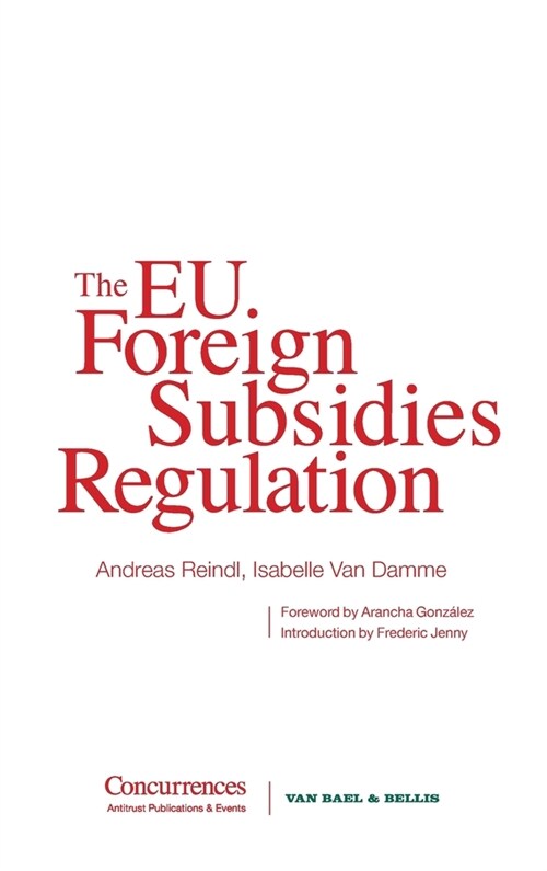 The EU Foreign Subsidies Regulation (Hardcover)