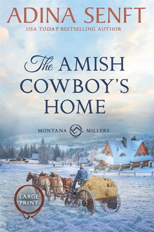 The Amish Cowboys Home (Large Print): Amish Romance (Paperback)