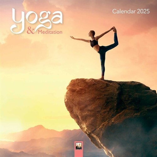 Yoga & Meditation Wall Calendar 2025 (Art Calendar) (Calendar, New ed)