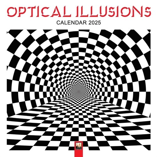 Optical Illusions Wall Calendar 2025 (Art Calendar) (Calendar, New ed)