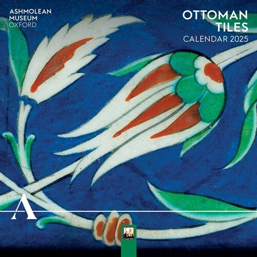 Ashmolean: Ottoman Tiles Mini Wall Calendar 2025 (Art Calendar) (Calendar, New ed)