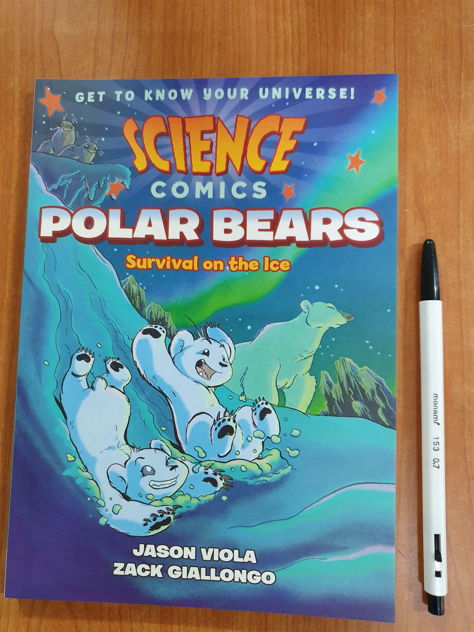 [중고] Science Comics: Polar Bears: Survival on the Ice (Paperback)