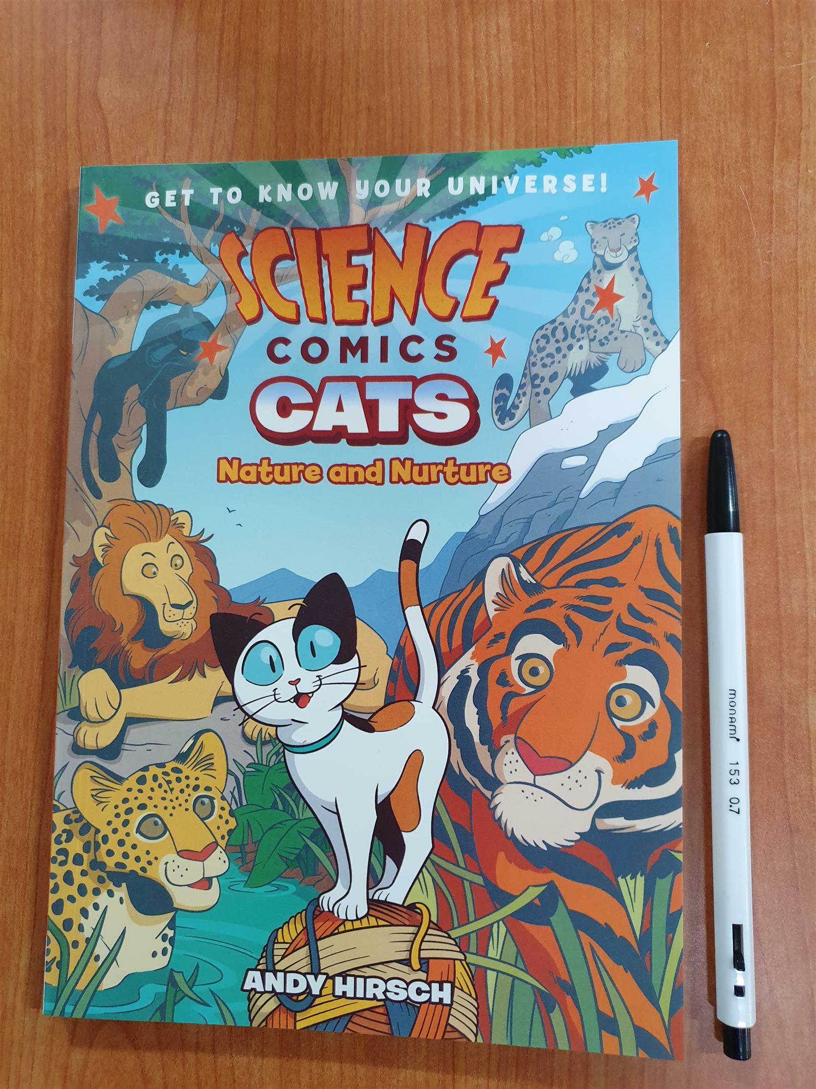 [중고] Science Comics: Cats: Nature and Nurture (Paperback)