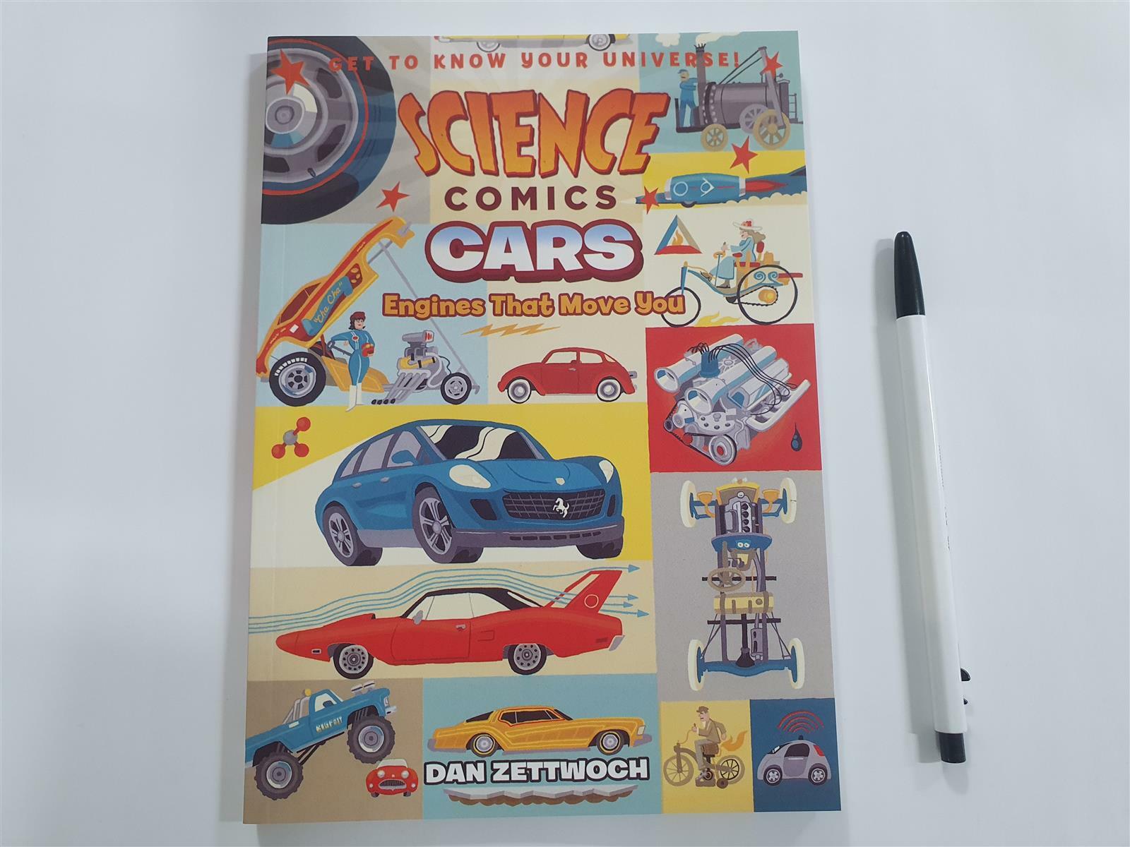 [중고] Science Comics: Cars: Engines That Move You (Paperback)