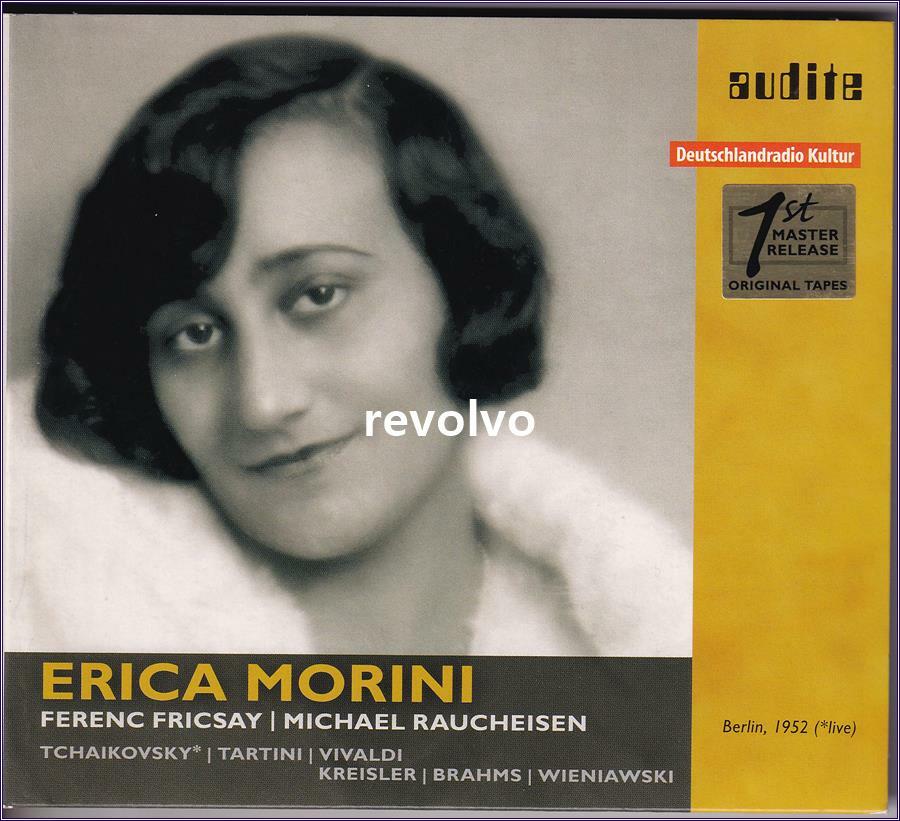 [중고] [수입] 에리카 모리니가 연주하는 바이올린 협주곡 & 소나타