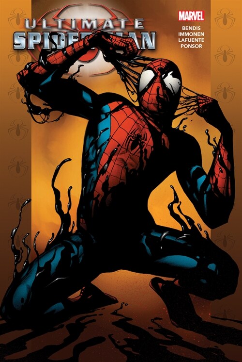 Ultimate Spider-Man Omnibus Vol. 4 Stuart Immonen Symbiote Cover (Hardcover)