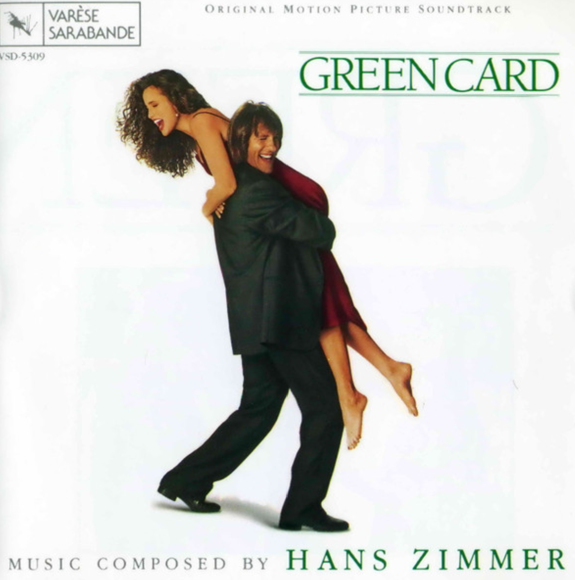 [중고] Hans Zimmer – Green Card (Original Motion Picture Soundtrack)
