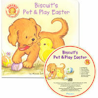 Biscuit's Pet & Play Easter (Boardbook + CD 1장)