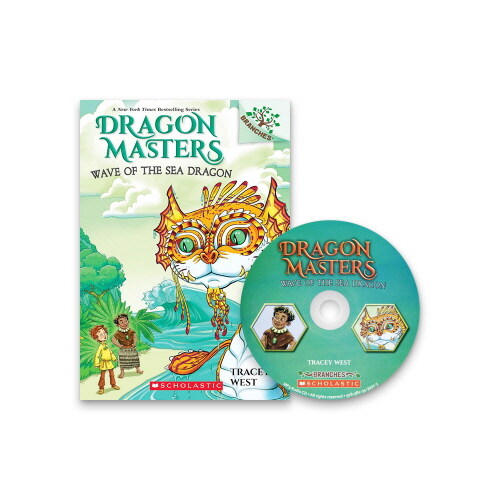 Dragon Masters #19:Wave of the Sea Dragon (with CD & Storyplus QR) (Paperback + mp3 CD + Storyplus QR)