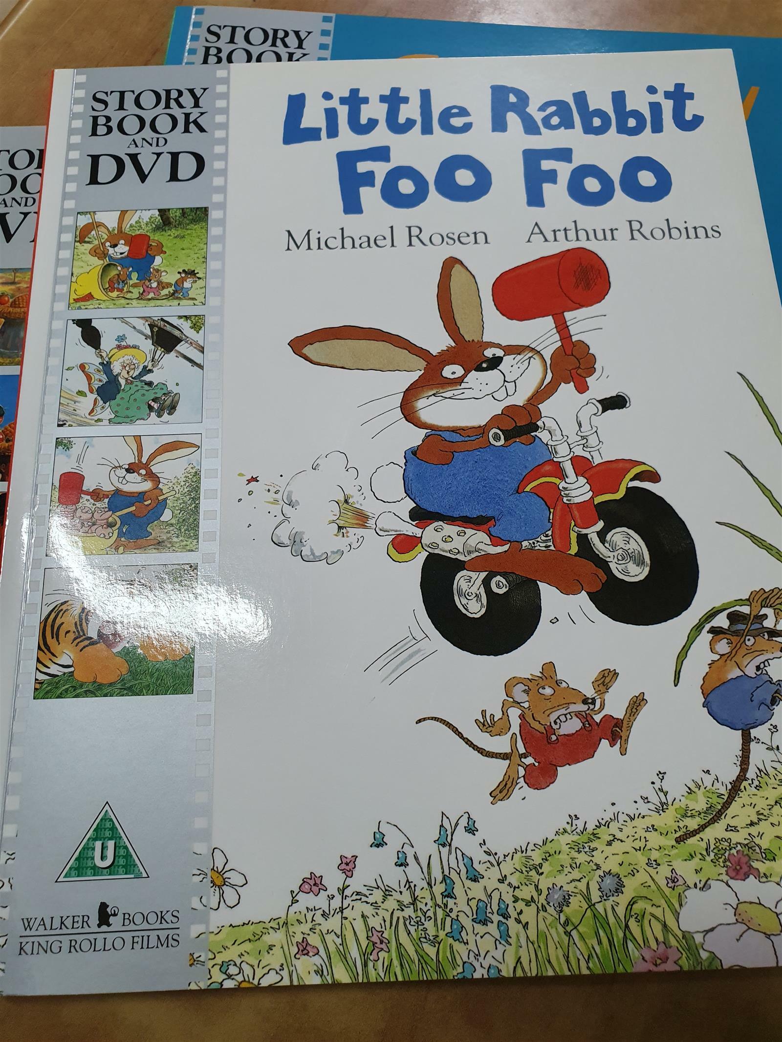 [중고] Little Rabbit Foo Foo (Paperback + DVD)