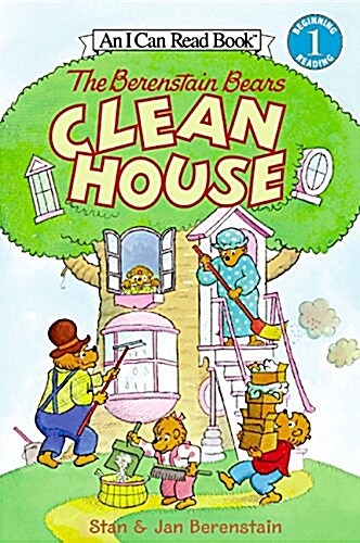 The Berenstain Bears Clean House (Paperback + CD 1장)