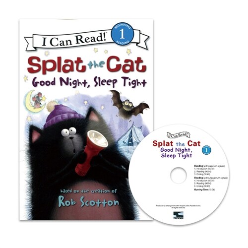 [중고] Splat the Cat Good Night, Sle (Paperback + CD 1장)