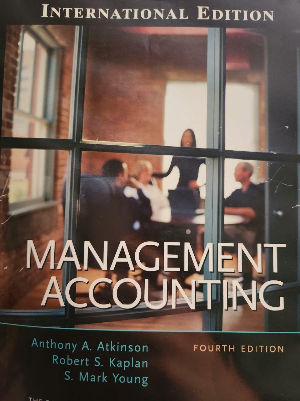 [중고] Management Accounting (Paperback, 4 International ed)