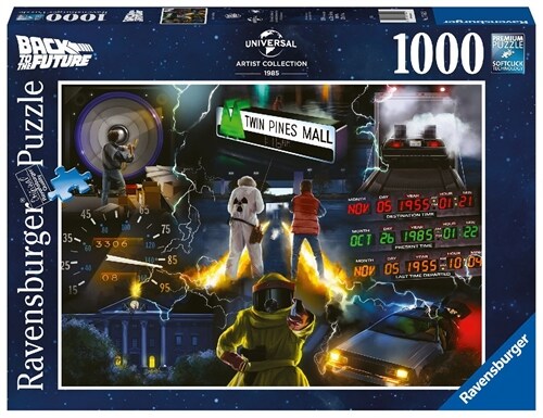 Ravensburger Puzzle 17451 - Back to the Future - 1000 Teile Universal VAULT Puzzle fur Erwachsene und Kinder ab 14 Jahren (Game)