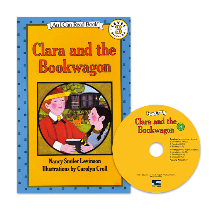 Clara and the Bookwagon (Paperback + CD 1장)