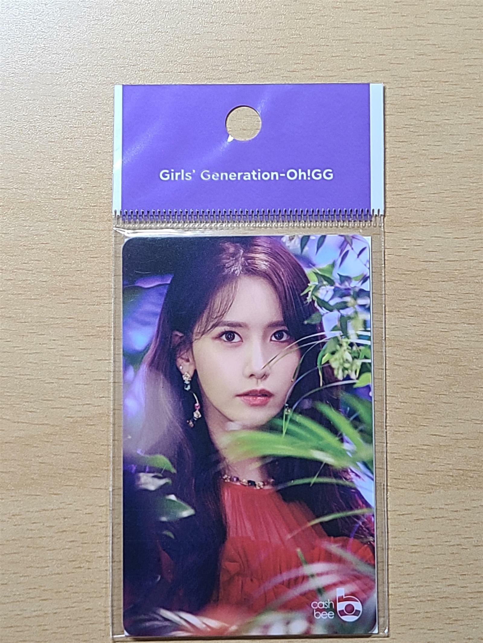 [중고] [굿즈]소녀시대 Oh!GG 교통카드 윤아