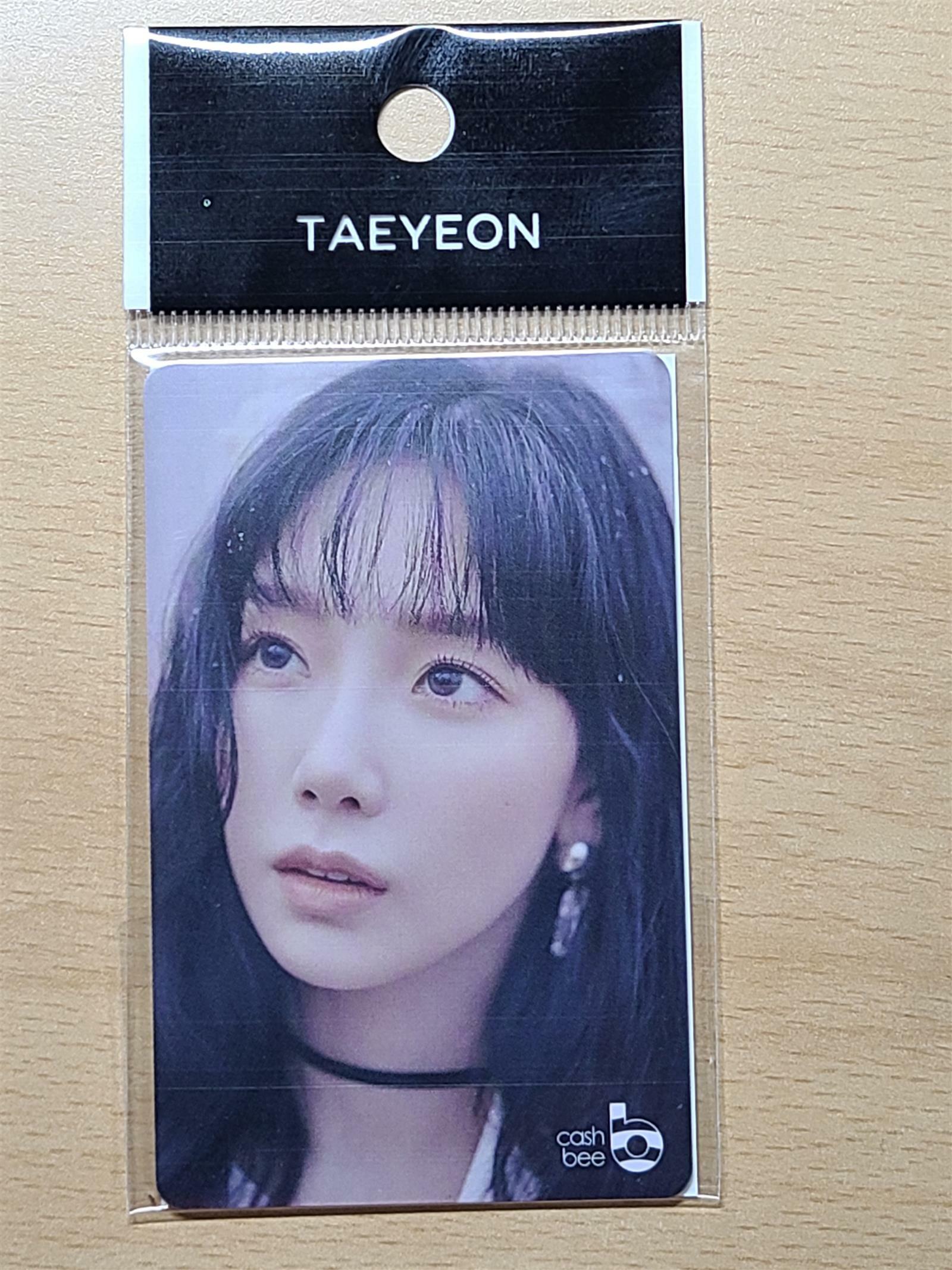 [굿즈] 소녀시대 태연 교통카드 세로