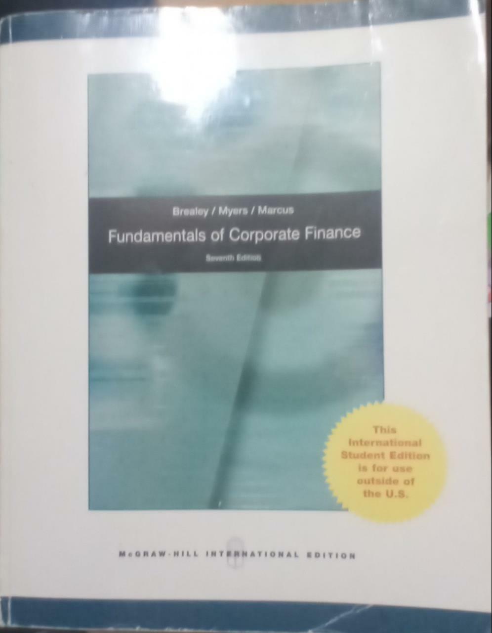 [중고] Fundamentals of Corporate Finance (Paperback)