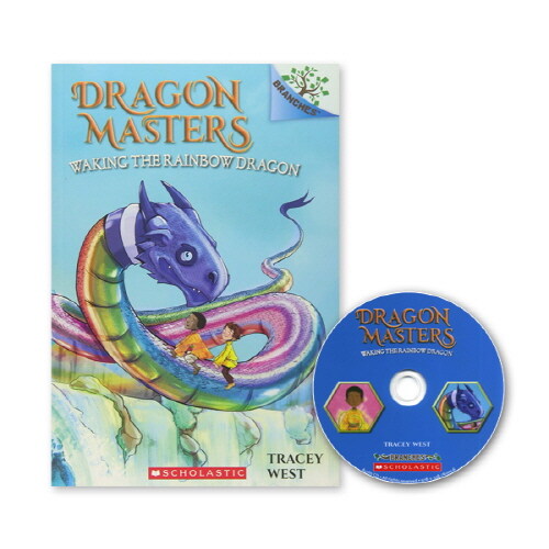 Dragon Masters #10 : Waking the Rainbow Dragon (with CD & Storyplus QR) (Paperback + CD + Storyplus QR)