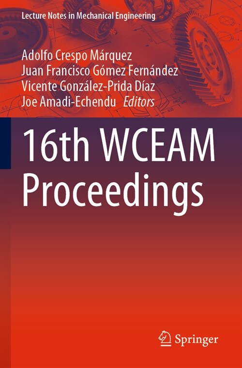 16th Wceam Proceedings (Paperback, 2023)