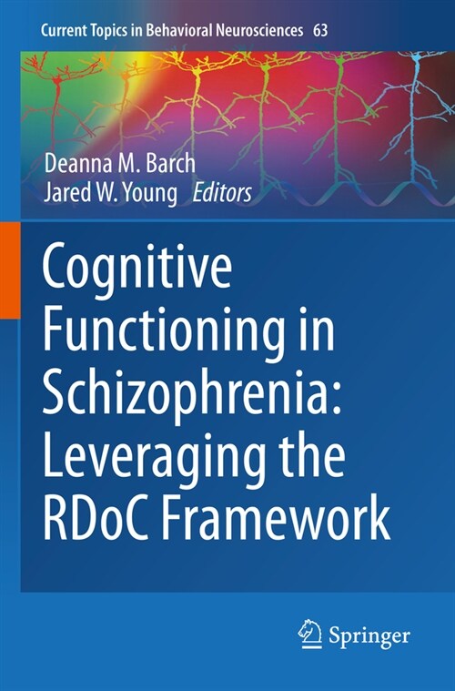 Cognitive Functioning in Schizophrenia: Leveraging the Rdoc Framework (Paperback, 2023)