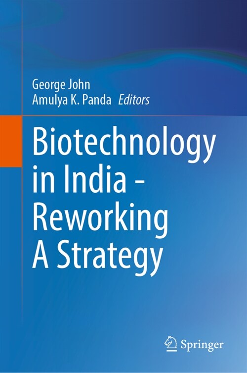 Biotechnology in India - Reworking a Strategy (Hardcover, 2024)