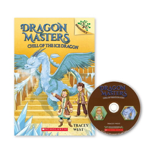 Dragon Masters #9 : Chill of the Ice Dragon (with CD & Storyplus QR) New (Paperback + CD + StoryPlus QR)