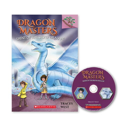 Dragon Masters #11:Shine of the Silver Dragon (with CD & Storyplus QR) New (Paperback + CD + StoryPlus QR)