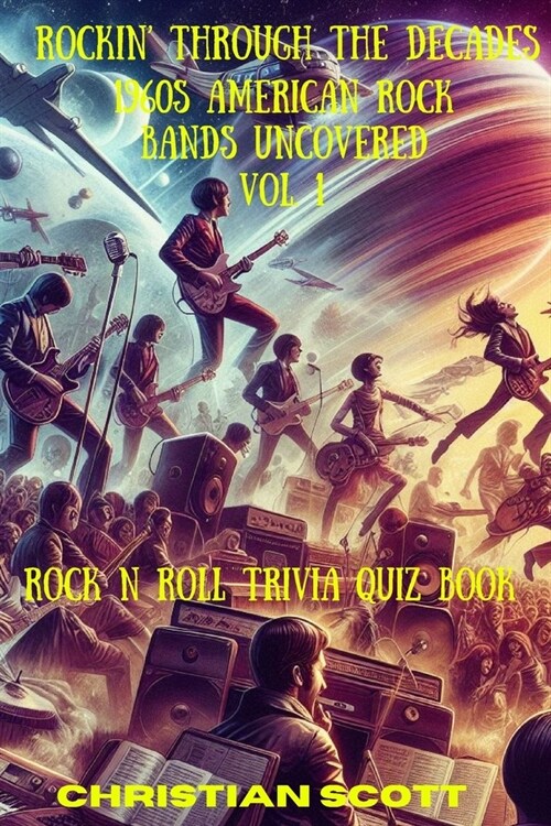 Rockin Through the Decades: 1960s American Rock Bands Uncovered Vol. 1 Rock N Roll Trivia Quiz Book (Paperback)