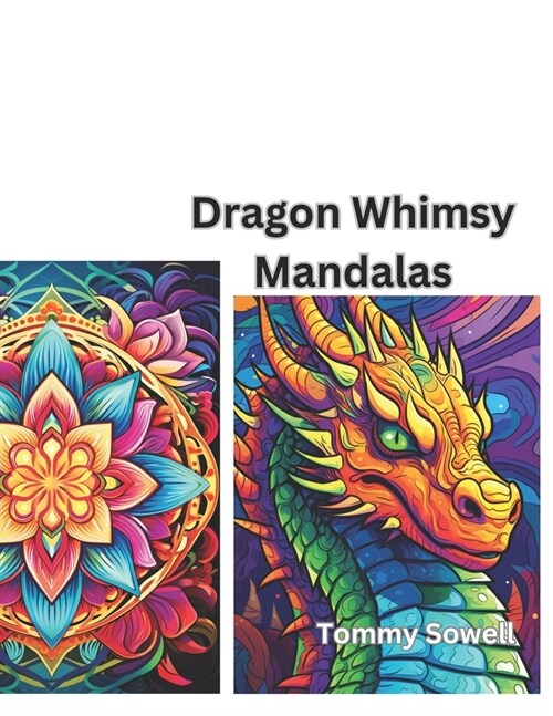 3.Dragon Whimsy Mandalas (Paperback)