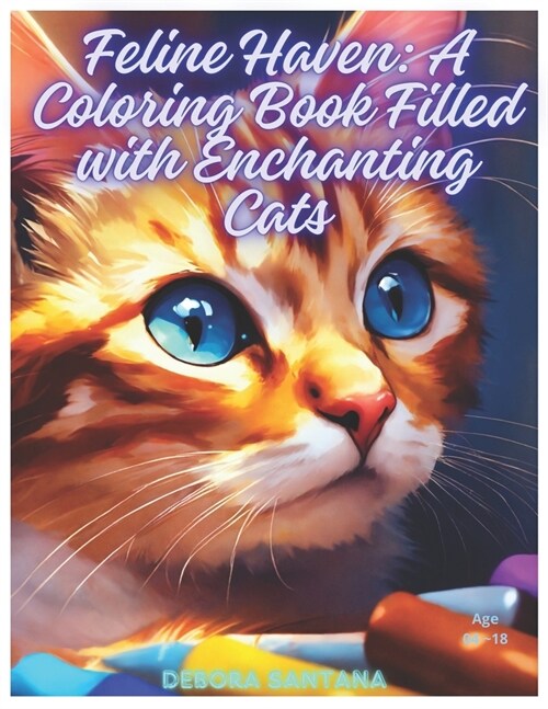 Feline Haven: A Coloring Book Filled with Enchanting Cats: Enchanting Cats (Paperback)