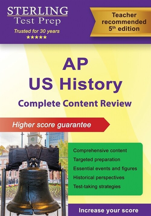 AP U.S. History: Complete Content Review for AP US History Exam (Paperback)