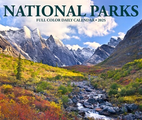 National Parks 2025 6.2 X 5.4 Box Calendar (Daily)