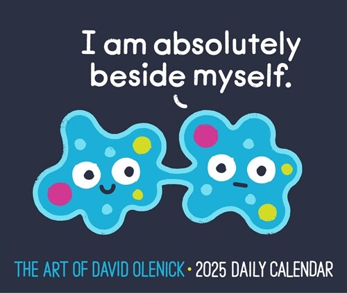 The Art of David Olenick 2025 6.2 X 5.4 Box Calendar (Daily)