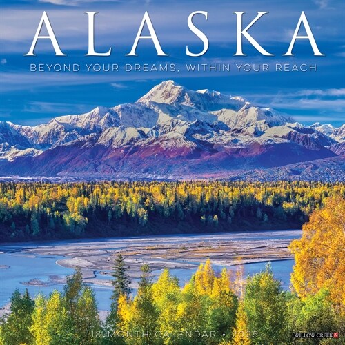 Alaska 2025 12 X 12 Wall Calendar (Wall)
