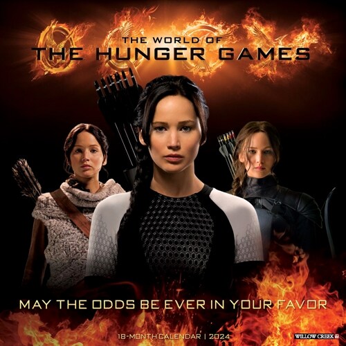 Hunger Games: The World of Hunger Games 2025 12 X 12 Wall Calendar (Wall)