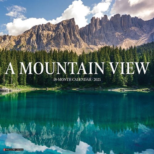 Mountain View 2025 12 X 12 Wall Calendar (Wall)